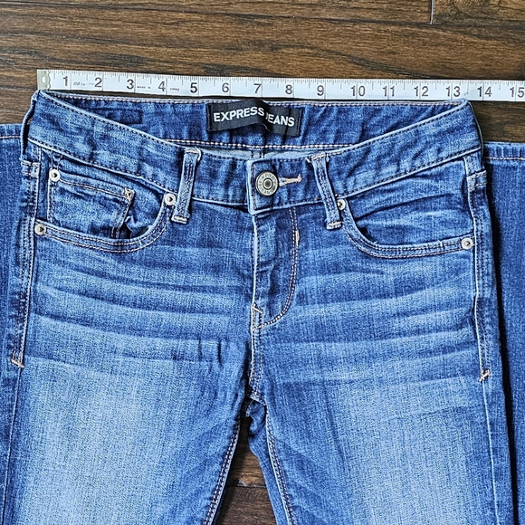 Express Lowrise Bootcut Jeans 00R - Picture 6 of 12
